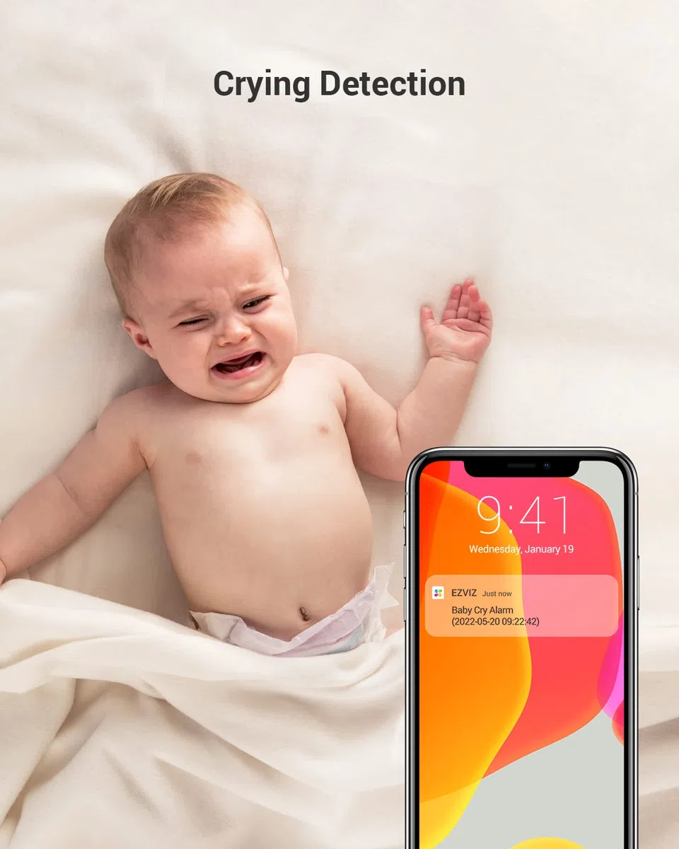 EZVIZ Cámara Vigilancia Bebé BM1