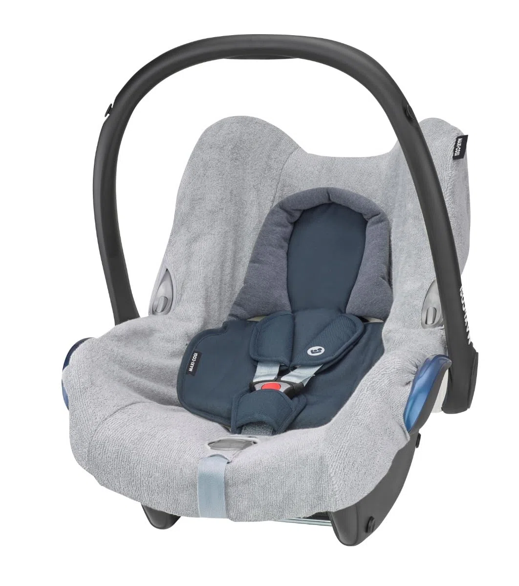 Maxi-Cosi Funda para Silla de Coche Grupo 0+ Maxi-Cosi Cabriofix, funda protectora de algodón, Color Fresh Grey