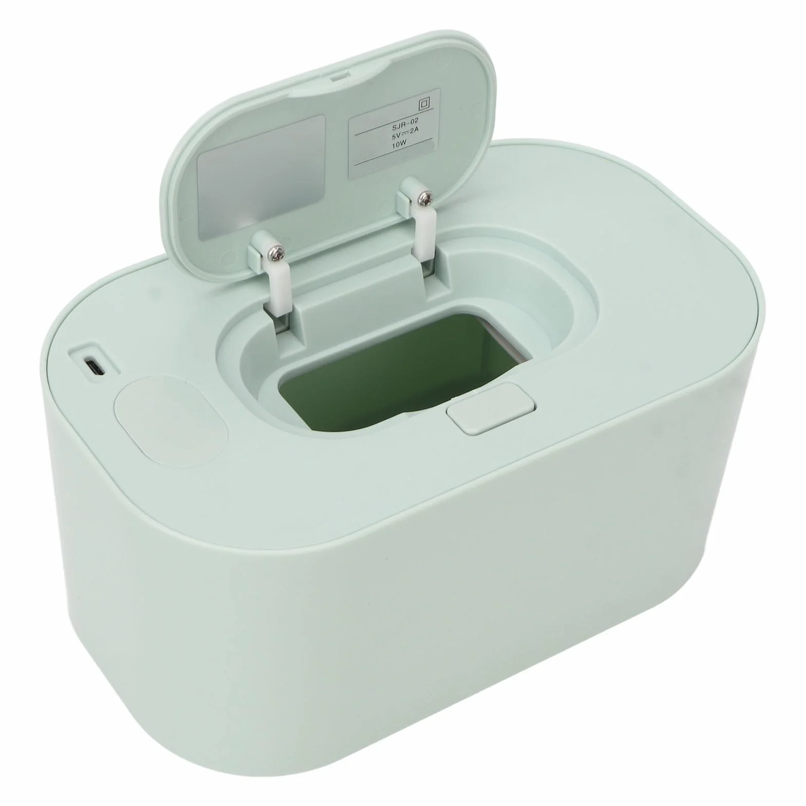 Calentador de Toallitas, Calentador de Toallitas para Bebés Termostato Temperatura USB Calentador de Toallitas para Pañales Portátil para Uso en Exteriores