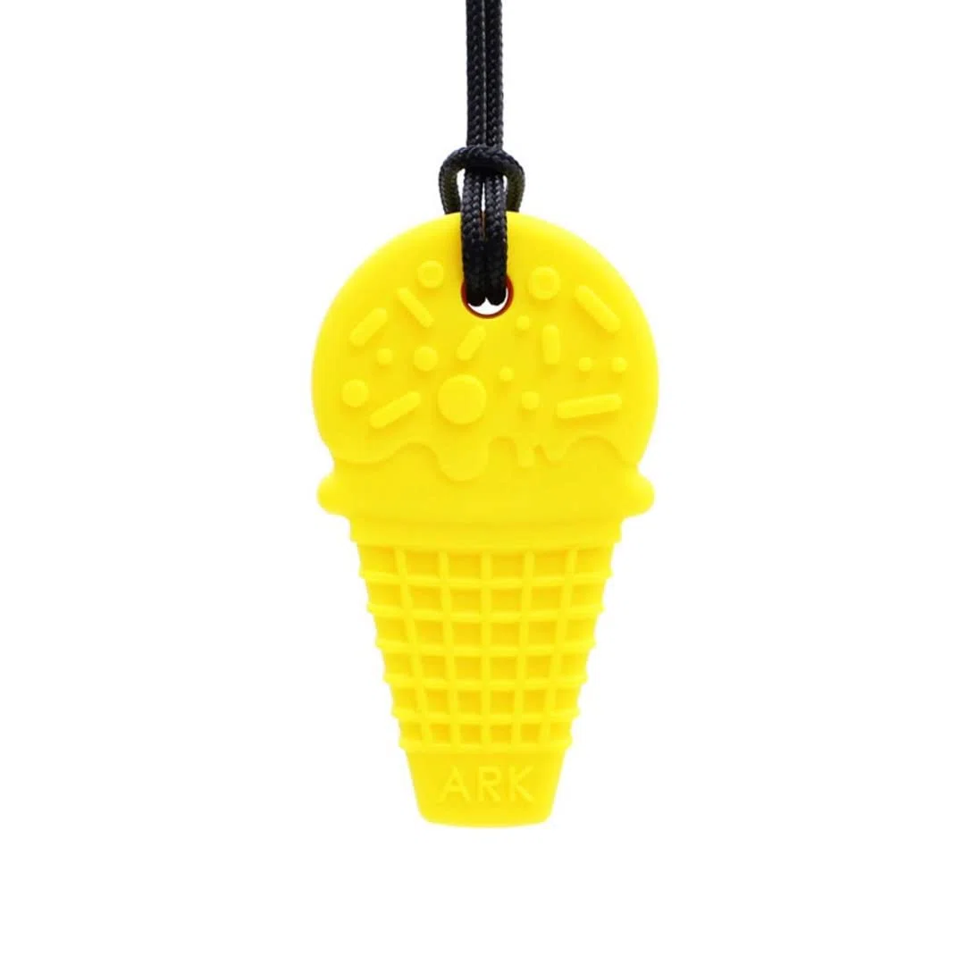 ARK - Collar para masticar diferentes grosores y formas con correa ajustable e instrucciones de cuidado ATC - Collar Sensory