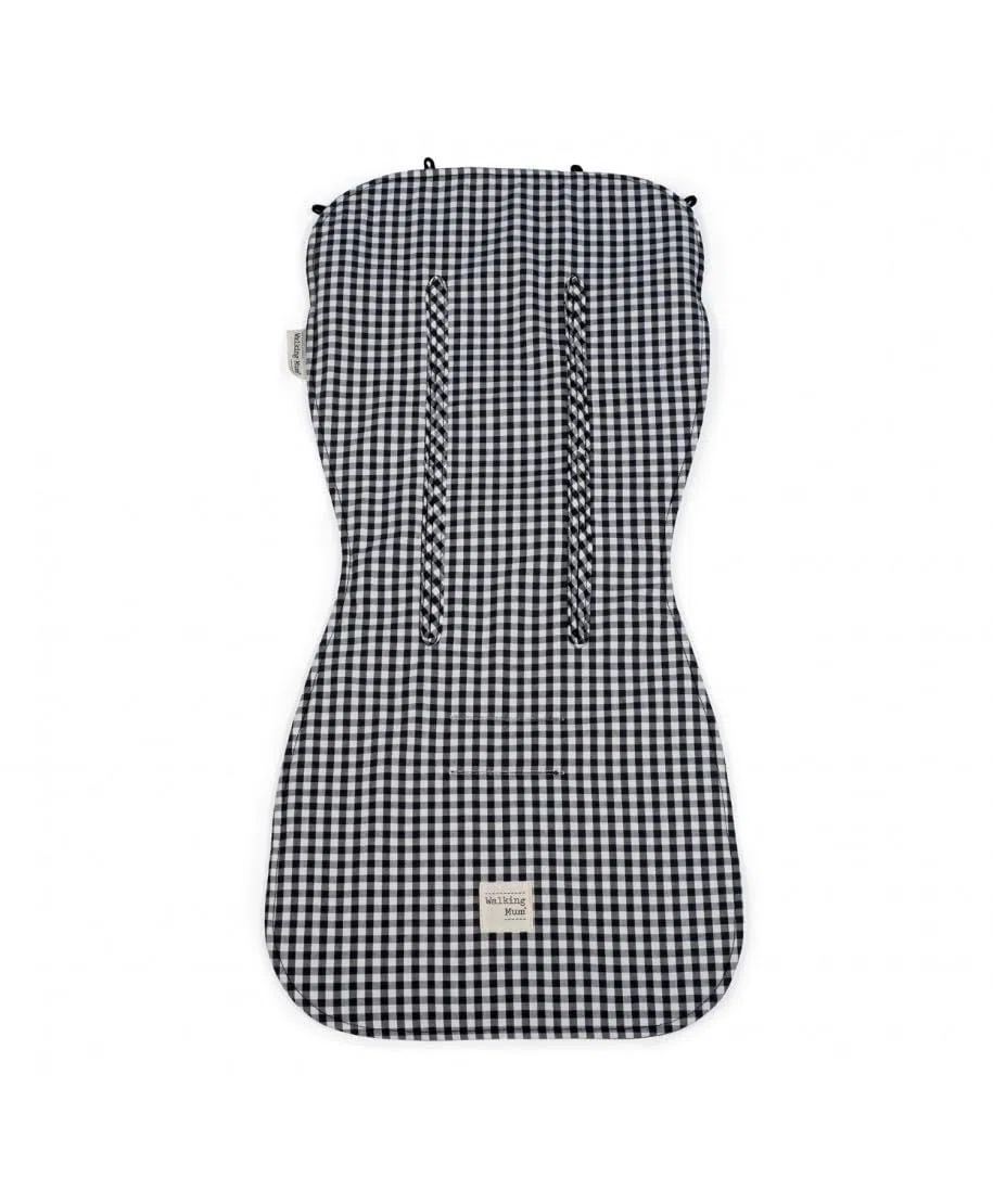 COLCHONETA I LOVE VICHY NEGRO WALKING MUM