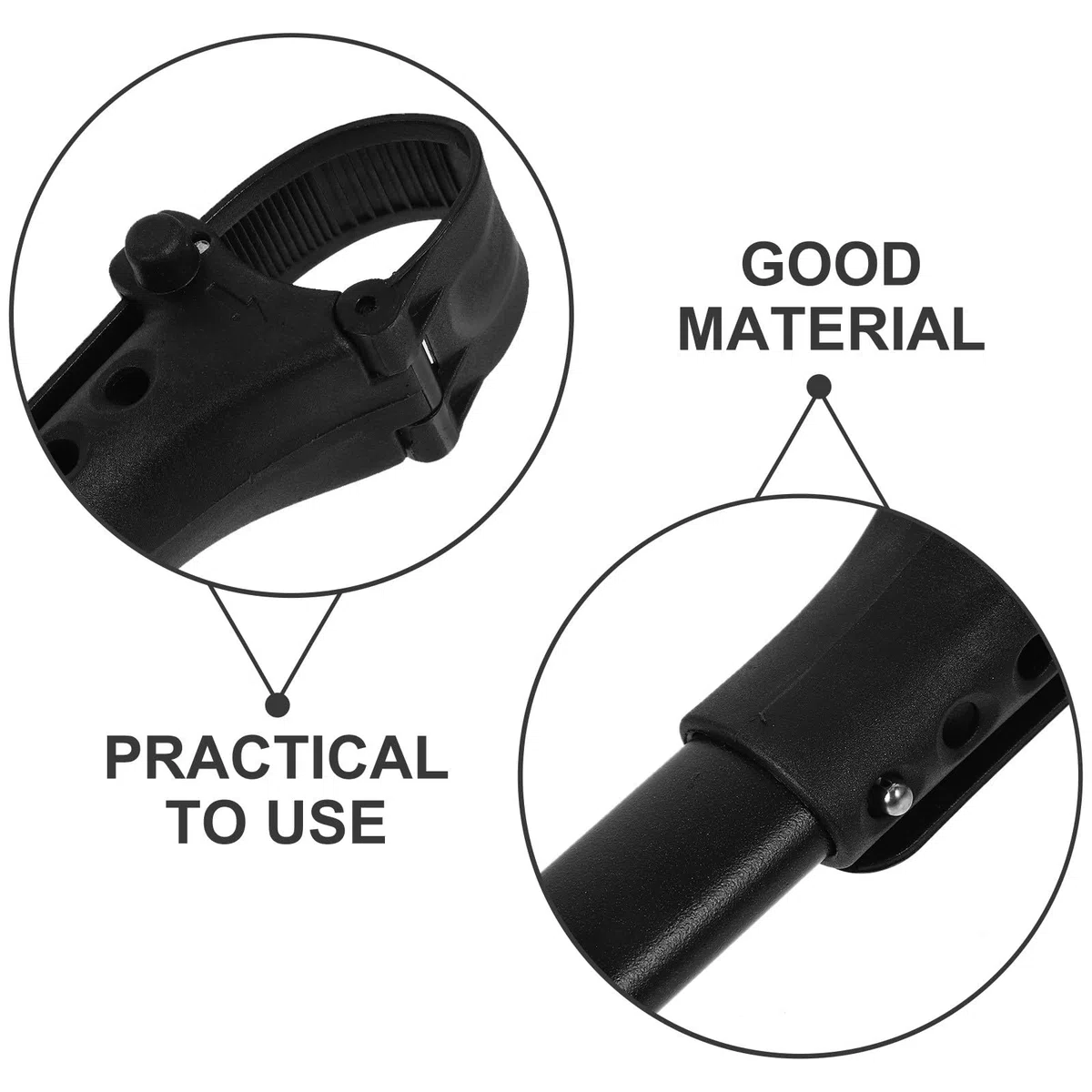 Conectores para Cochecitos de Ñiño Gemelos, 2 Piezas en Aluminio Resistente y Ligero, Aptos para Unir Carritos en Paseos al Aire Libre