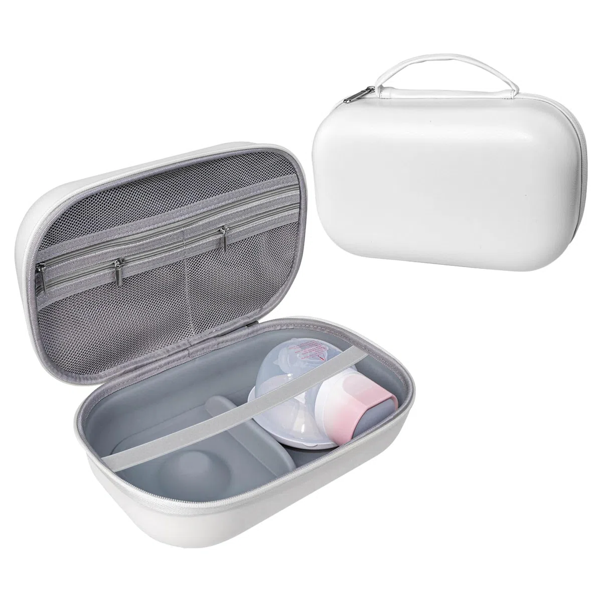 Bolsa para sacaleches – Bolsas aisladas portátiles para biberones | Funda ajustable para bombas de pecho portátiles y piezas adicionales, bolsa de extracción de leche portátil, para enfermería
