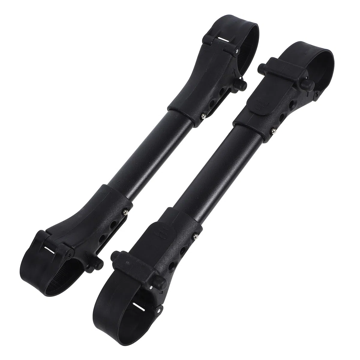 Conectores para Cochecitos de Ñiño Gemelos, 2 Piezas en Aluminio Resistente y Ligero, Aptos para Unir Carritos en Paseos al Aire Libre