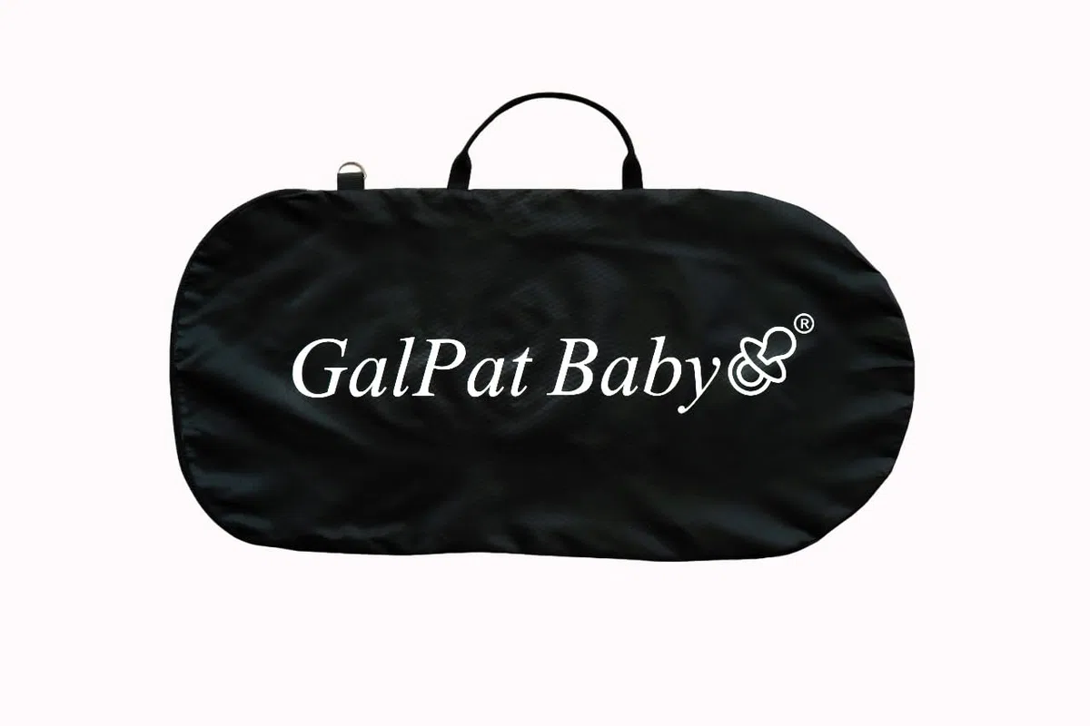 GalPat Baby Juguete para Hamaca - Arco de Juguete con Juegos para Hamaca - Compatible con Hamaca Babyjorn y GalPat Baby Contiene Juguete Musical y sonajeros para tú bebé (Arco + Bolsa)