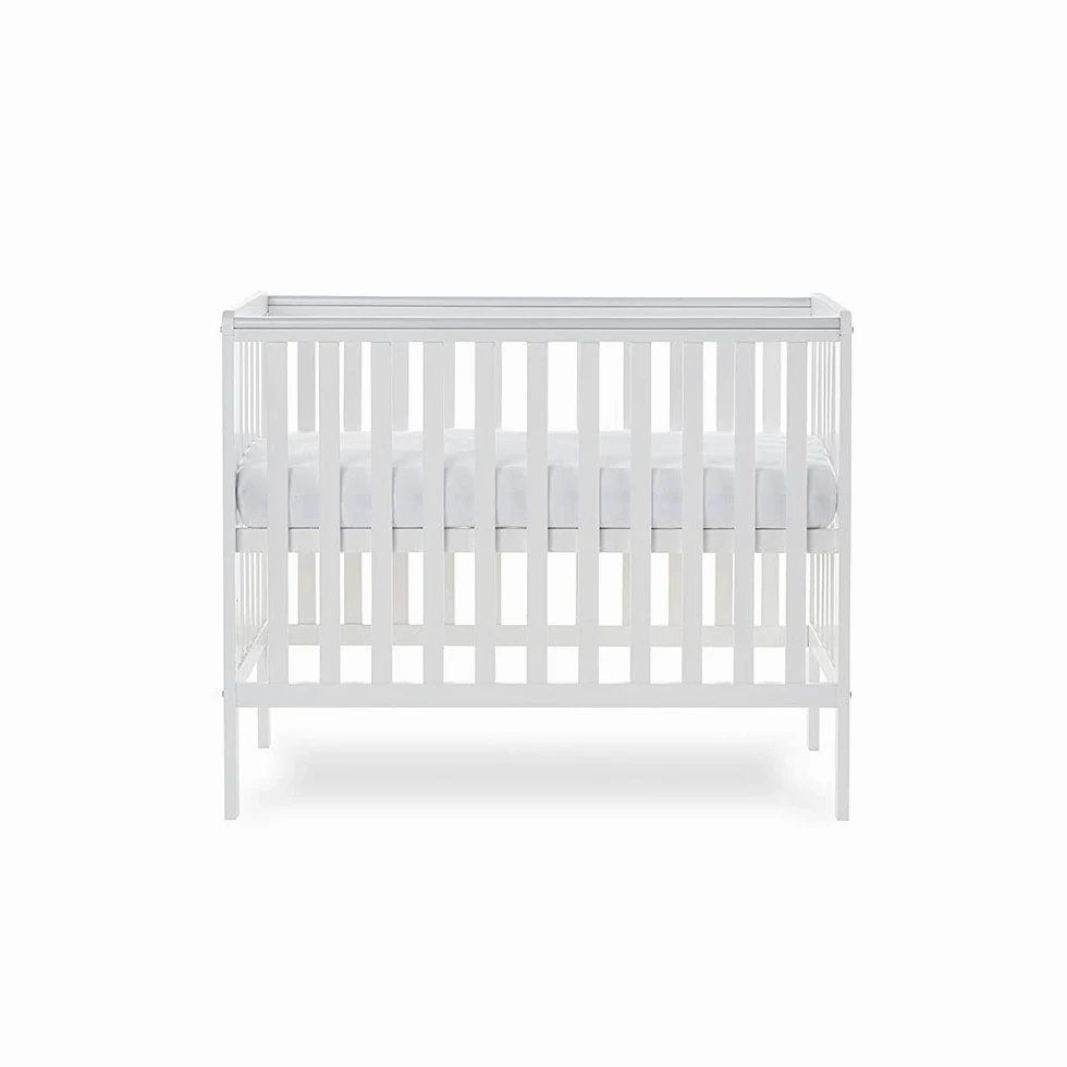 Obaby Bantam Space Saver Cot, White