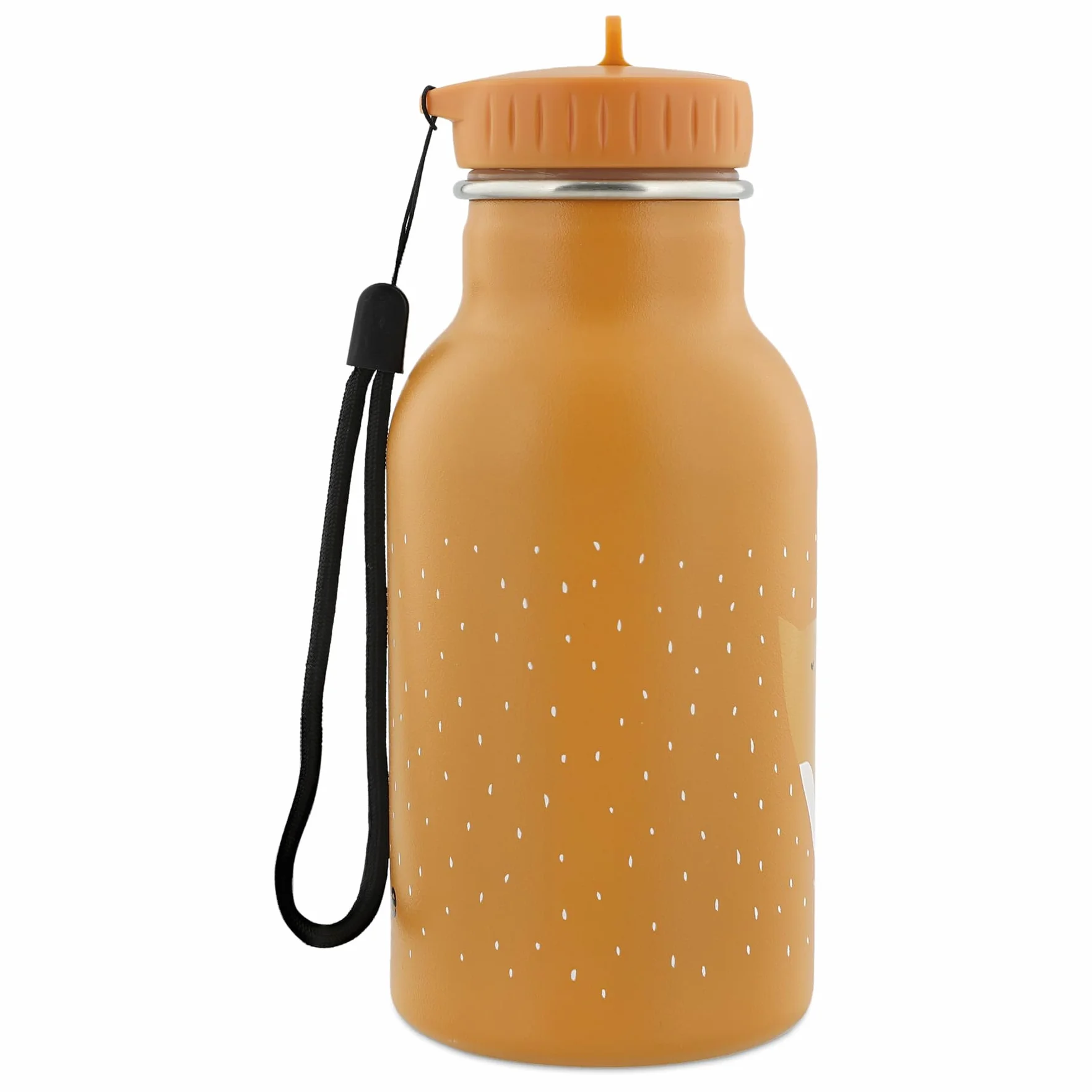 Trixie - Botella de Beber Para Niños de Acero Inoxidable 350 Mililitros - Mr. Fox (Zorro)