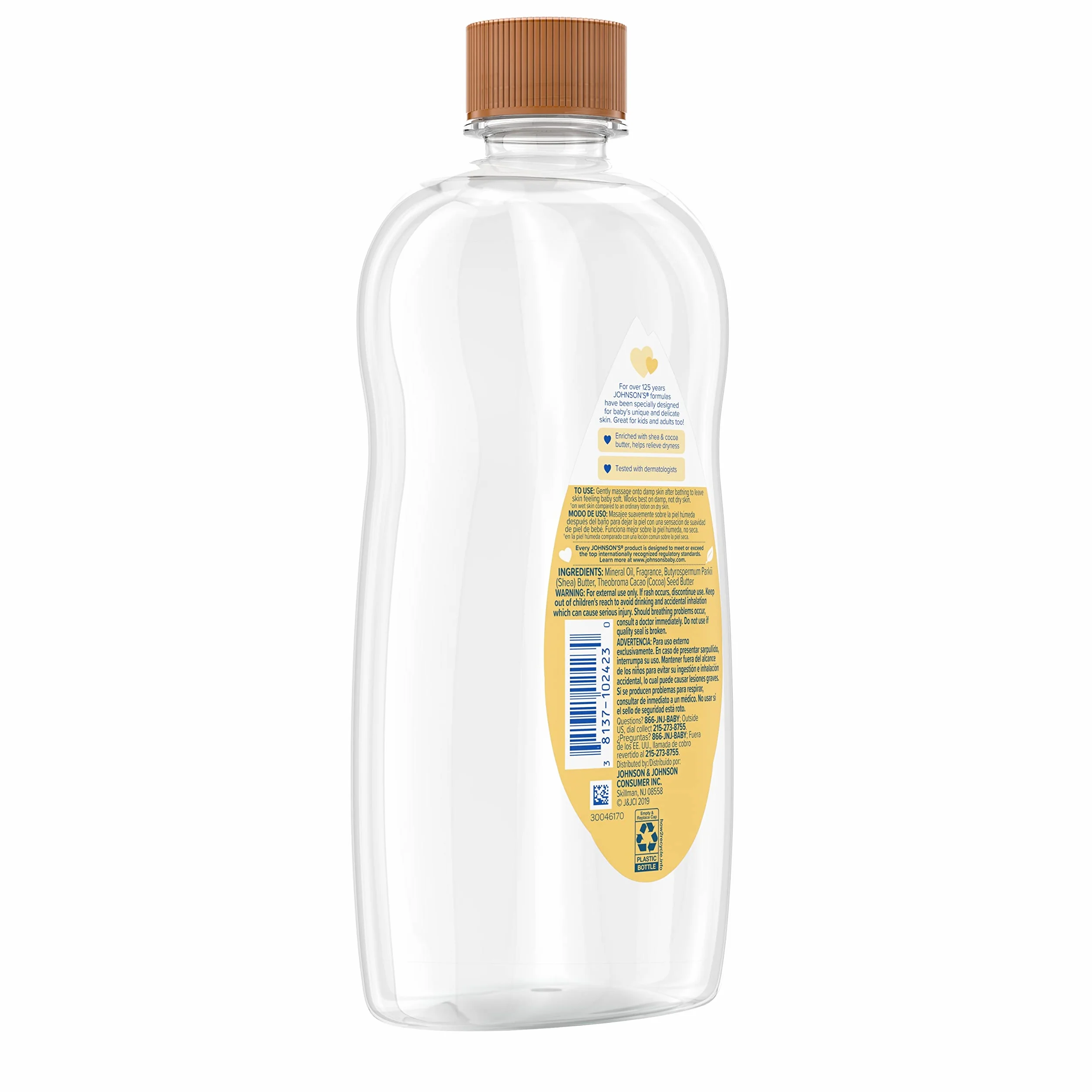 Johnson's Baby Oil, Shea & Cocoa Butter, 20 Ounce by Johnson's Baby