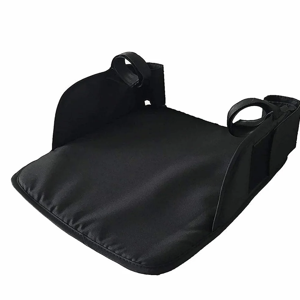 Reposapiés para Cochecito, Extensión Universal con Gancho y Bucle, para Todas las Estaciones (BLACK)