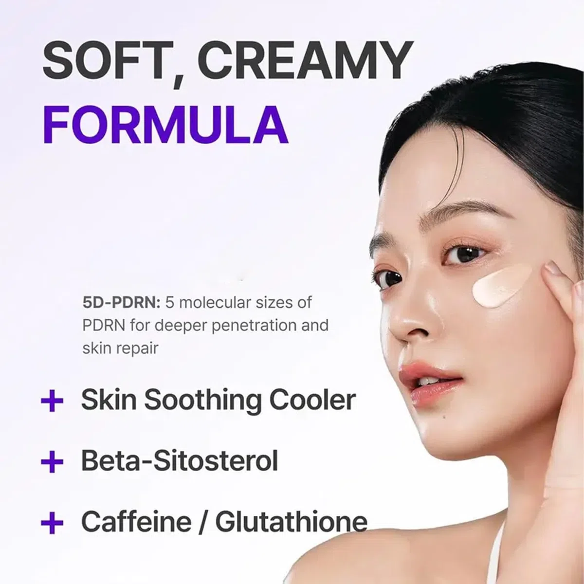Crema Renovadora Multiefecto, Crema Reafirmante PDRN, Cuidado Coreano de la Piel, 50 ml - Mejora la elasticidad de la piel, hidrata profundamente, calma, reafirma y rellena la piel.