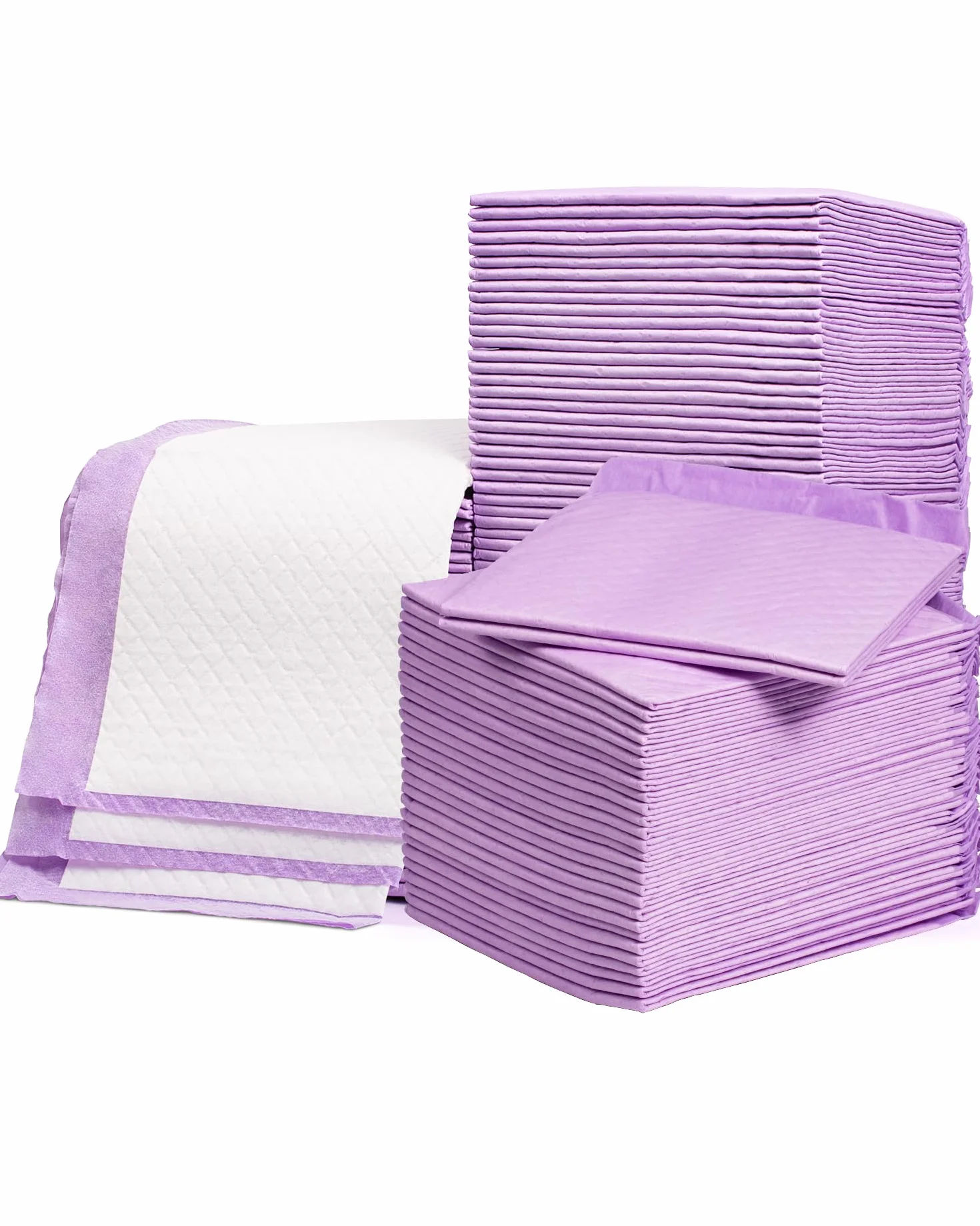 Paquete de 50 almohadillas cambiadoras desechables para incontinencia, ultra suaves, superabsorbentes, impermeables, 24 x 18 pulgadas
