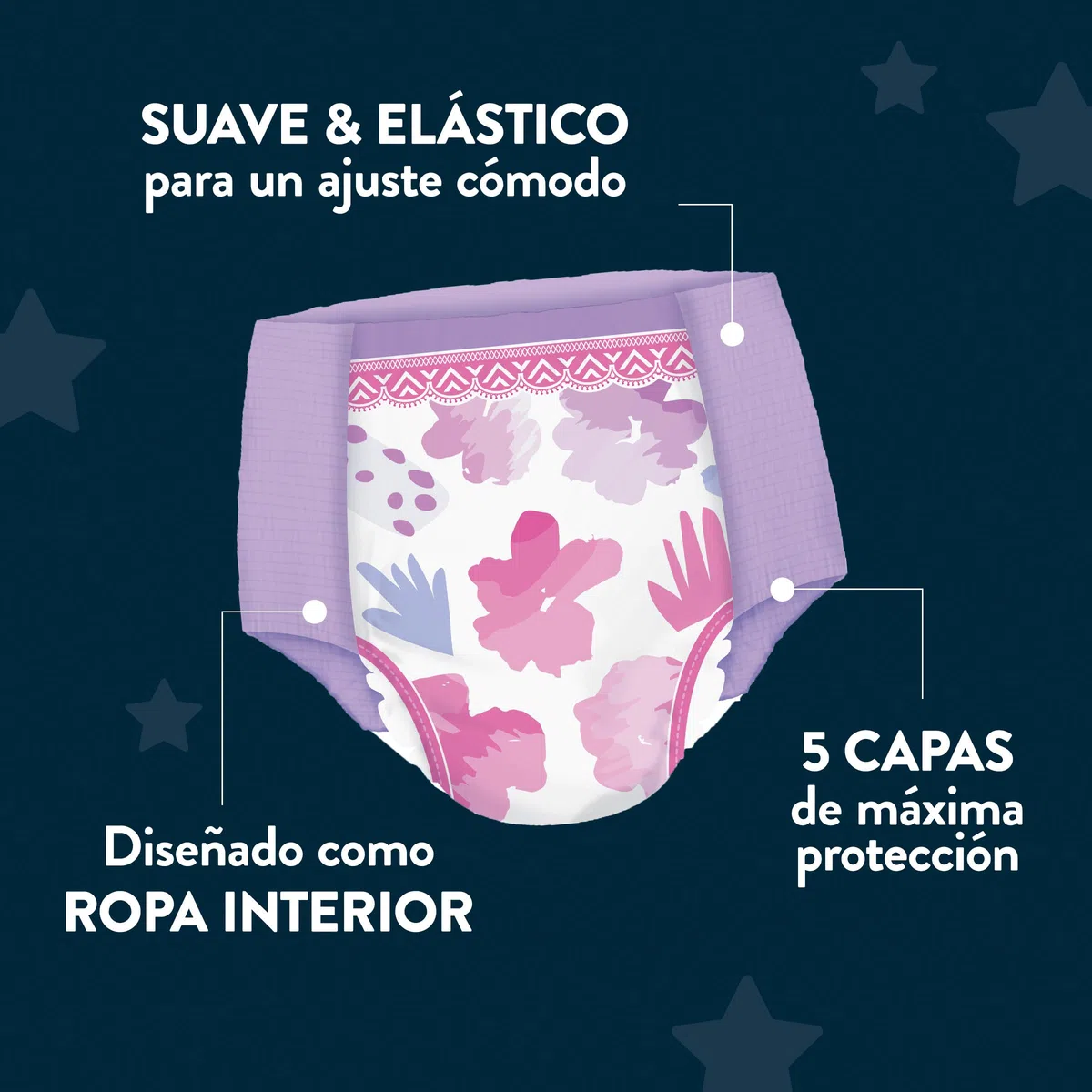 Huggies DryNites Pañales de Noche para Niño 13+ (48-60 kg), Clínicamente Probado con 5 Capas de Máxima Protección Nocturna, 3 Packs de 11, Total 33 Calzoncillos Absorbentes