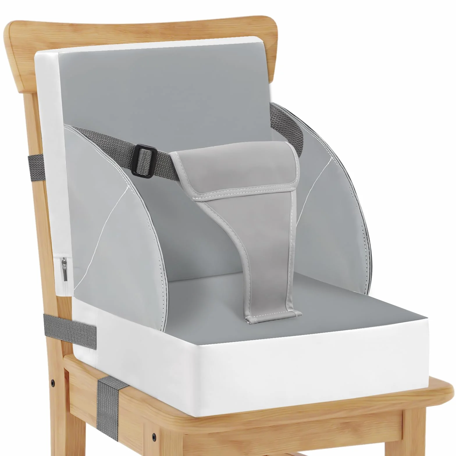 Alzador Silla para Niños Comer, PU Impermeable Fuerte Soporte Portátil Asiento Elevador para las Comidas de los Niños Pequeños, Fácil de limpiar Cojín del Asiento Elevador