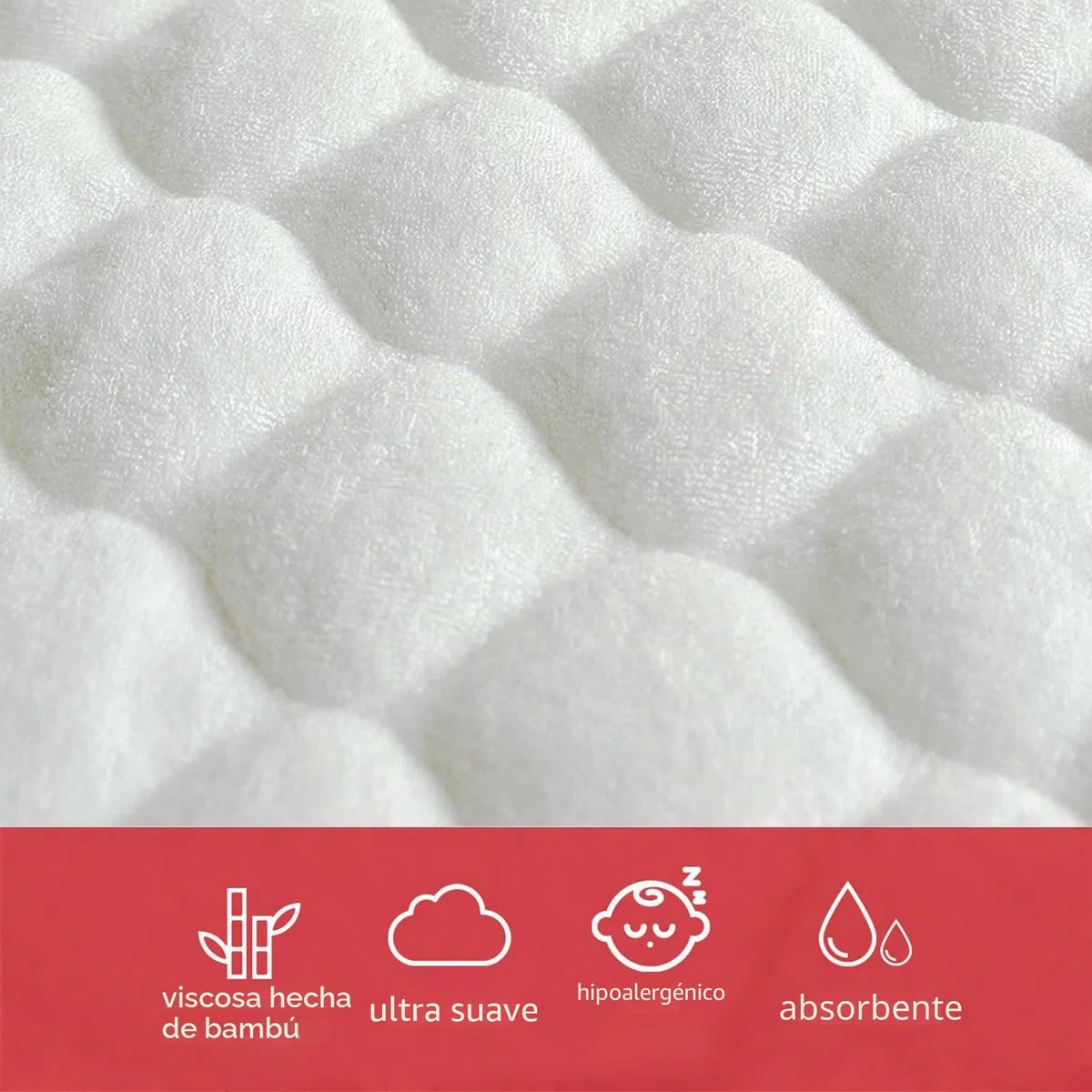 3 Piezas Bebé Pañal Cambiador Fundas Antideslizantes, Plegable Impermeable Reutilizable Cambiador, Acolchado Absorbente Bassinet Lavable, 14 "x 27" Protector para Cambiador (Blanco)