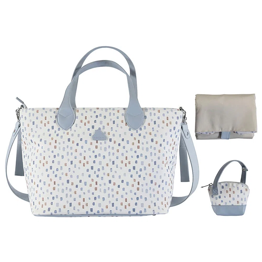 Mayoral Bolso Estampado Maternidad (Azul)