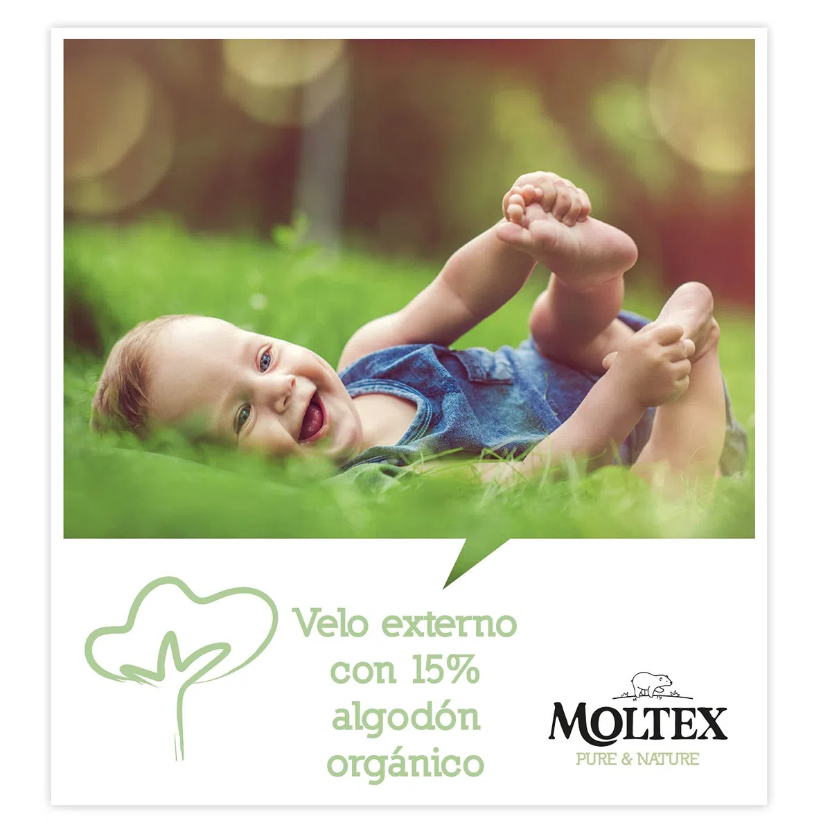 Moltex Pure & Nature Pañales Ecológicos Talla 1 (2-5 kg) - 88 Pañales