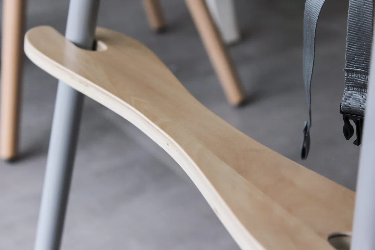 Reposapiés compatible con trona IKEA ANTILOP Altura Ajustable Reposapiés para Trona Infantil