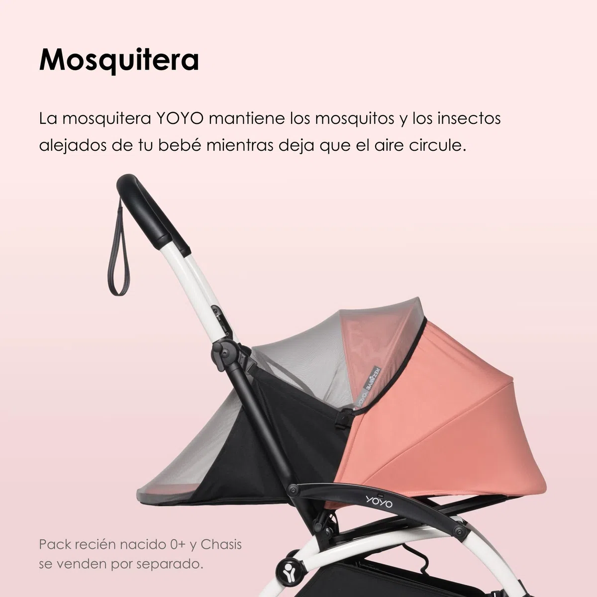 Mosquitera BABYZEN YOYO para el Pack recién Nacido 0+ - Protege al bebé contra Mosquitos y Otros Insectos