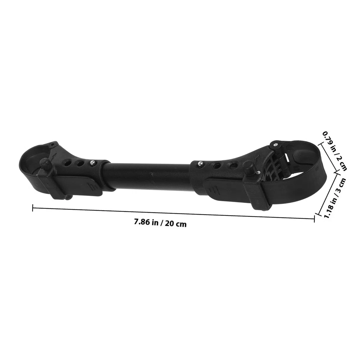 Conectores para Cochecitos de Ñiño Gemelos, 2 Piezas en Aluminio Resistente y Ligero, Aptos para Unir Carritos en Paseos al Aire Libre
