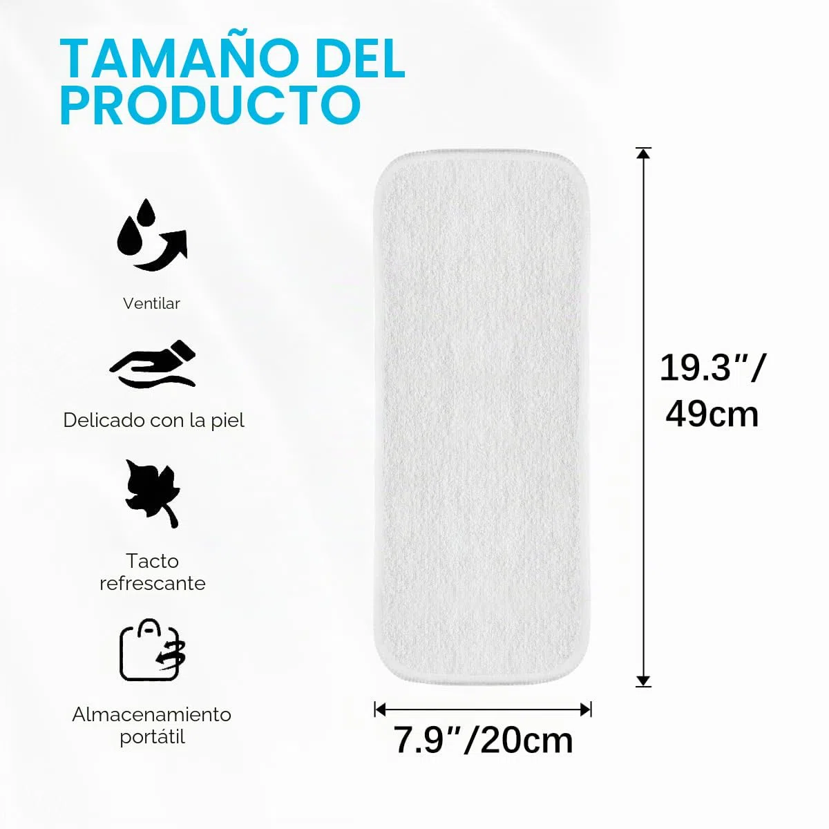Insertos de revestimiento en microfibra de bambú para pañales de tela de adultos, para atención a la incontinencia, absorbente, lavable, reutilizable, grande de 4 capas. Talla:6