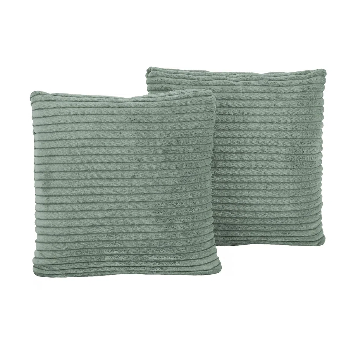 KiddyMoon Almohada para Niños Decorativa 30X30cm (Juego De 2) Comodidad para Sofá Cama, Verde