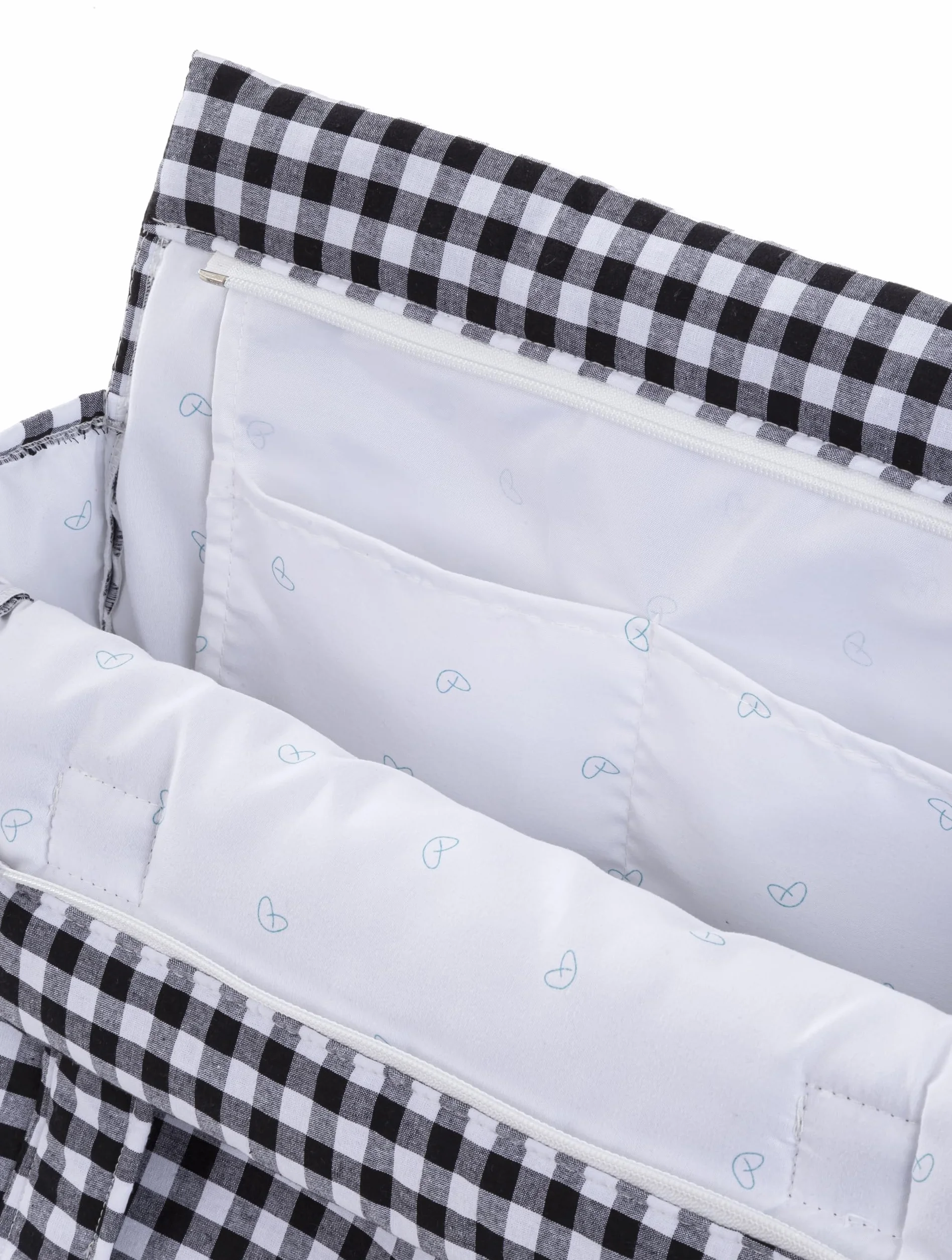Bolsa Organizadora de Cochecitos para Mamá, bolsa Carrito Bebe, multifuncional de gran capacidad para almacenar. (Negro)