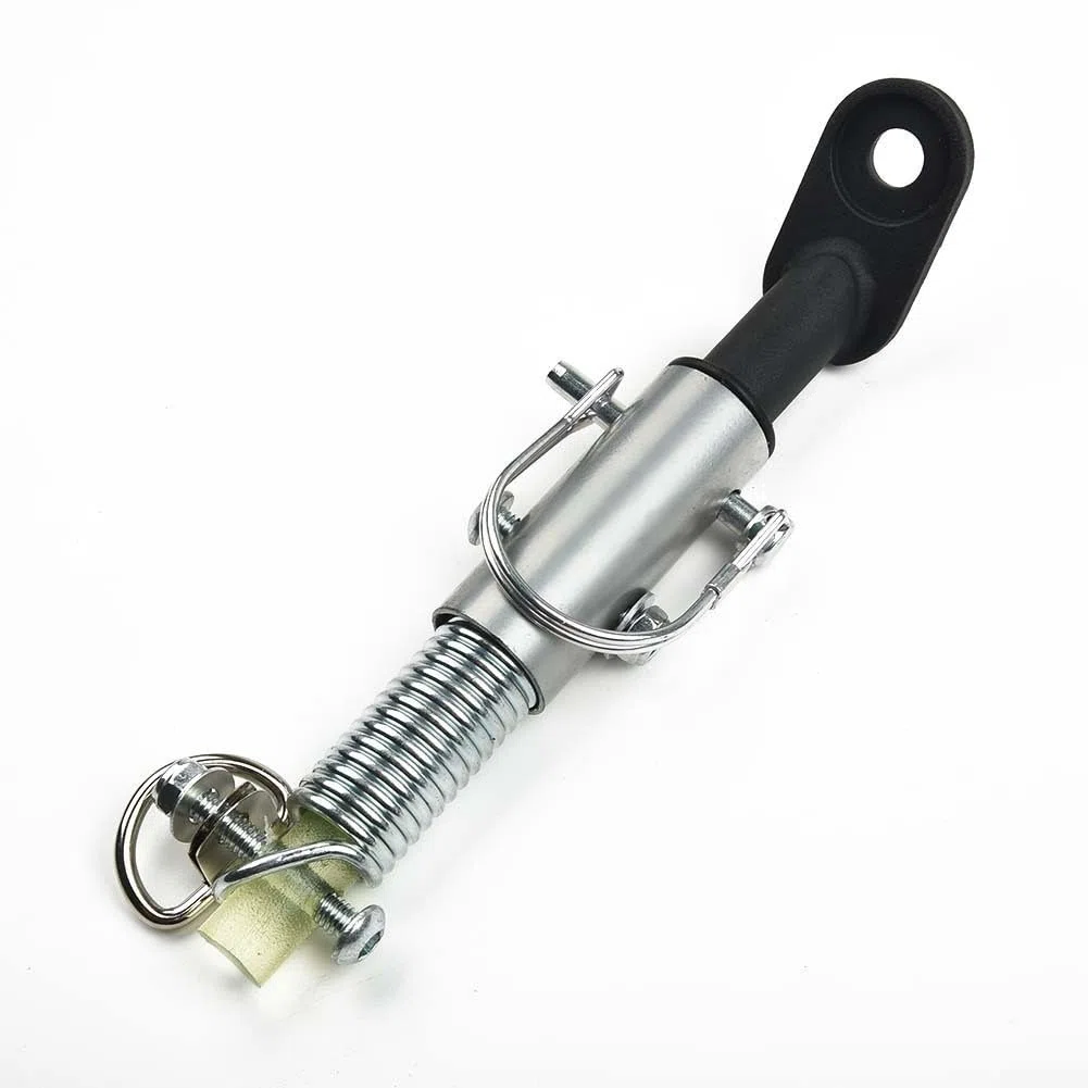 Acoplador de enganche de acero para conexión de barra de remolque de bicicleta en ciclomotor, ciclismo, carrito de bicicleta