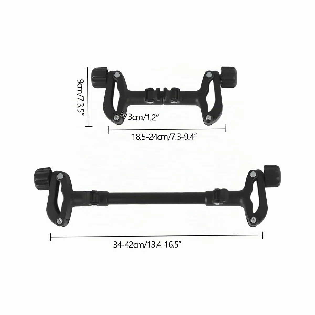 Conector universal para cochecito de bebé, conectores de cochecito para gemelos al aire libre