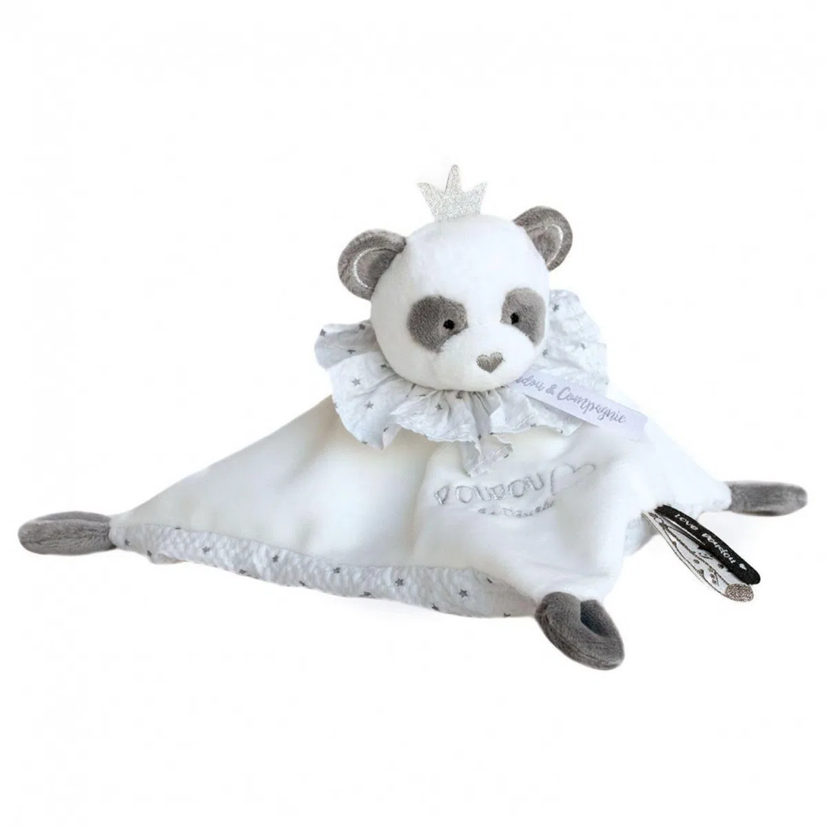 Doudou et Compagnie DC3536 Attrap - Edredón nórdico, color gris