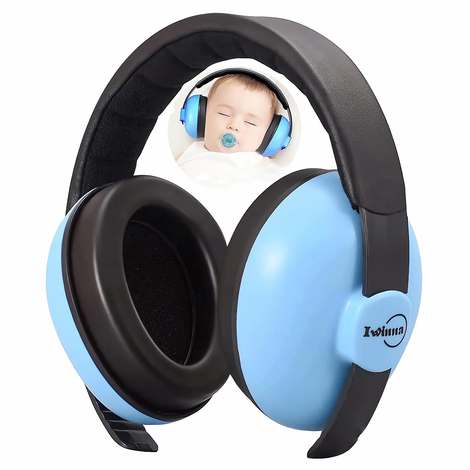 Protección Auditiva para Bebés Orejera Antiruido Niños Autismo Cascos Antiruido para Bebe 0-2 Años