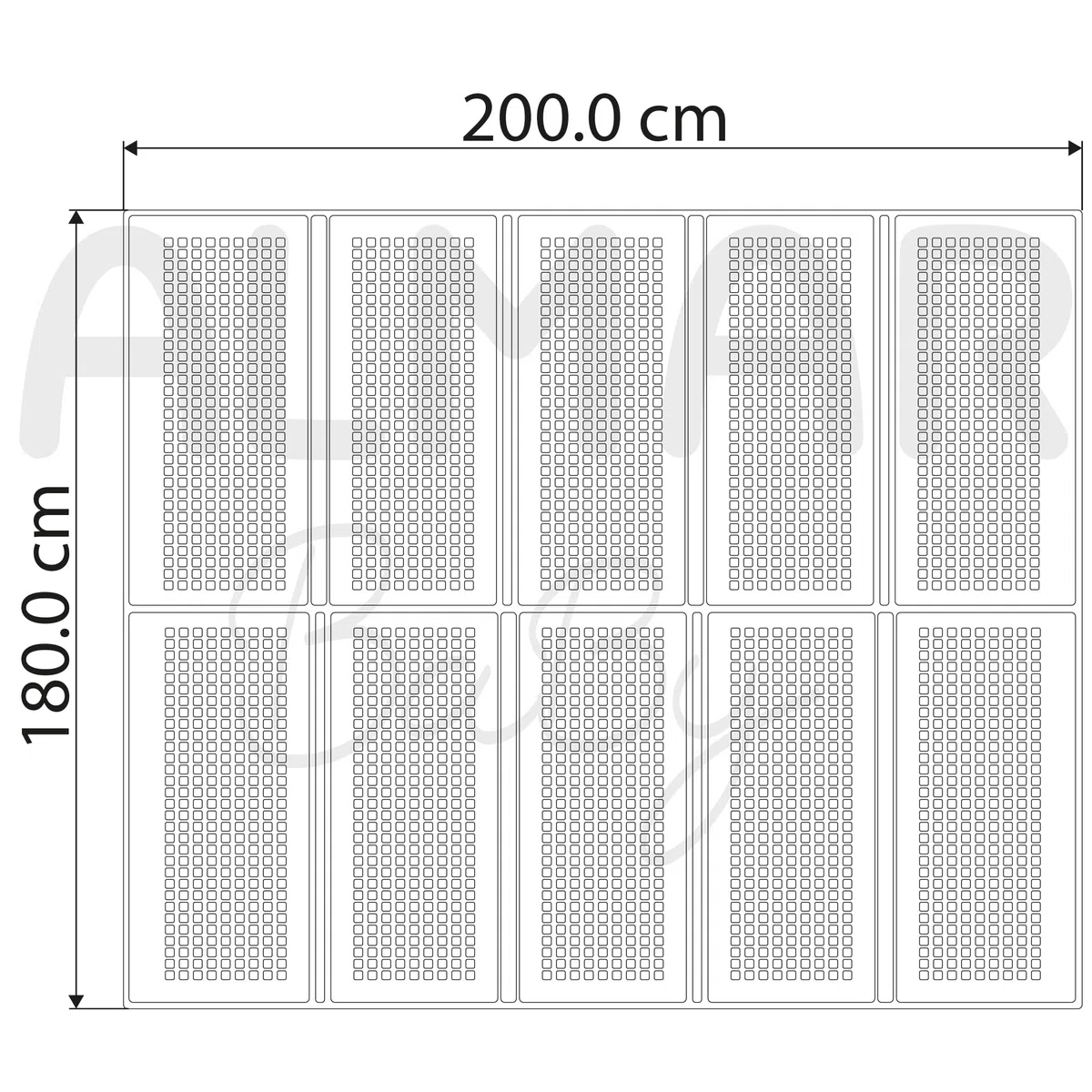 Almar Baby Alfombra para Bebe Acolchada Plegable 180cm x 200cm 1cm de Grosor Reversible Tapete de Actividades y Gateo para Bebes Recién Nacido y Niño Espuma Alta Densidad Carriles el Perro Bombero