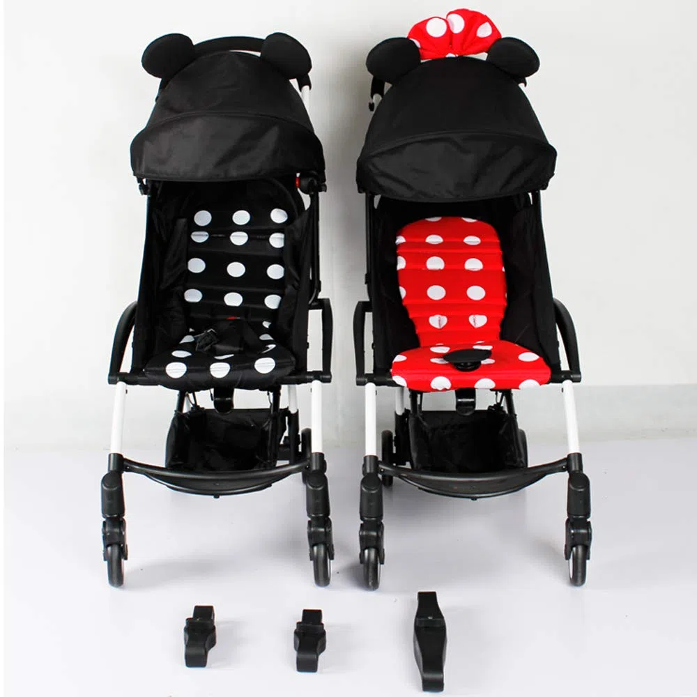Conectores para cochecito, accesorios de conector para cochecito, acoplador gemelos, enganche de liberación rápida, junta portátil compatible con cochecitos Babyzen YOYO