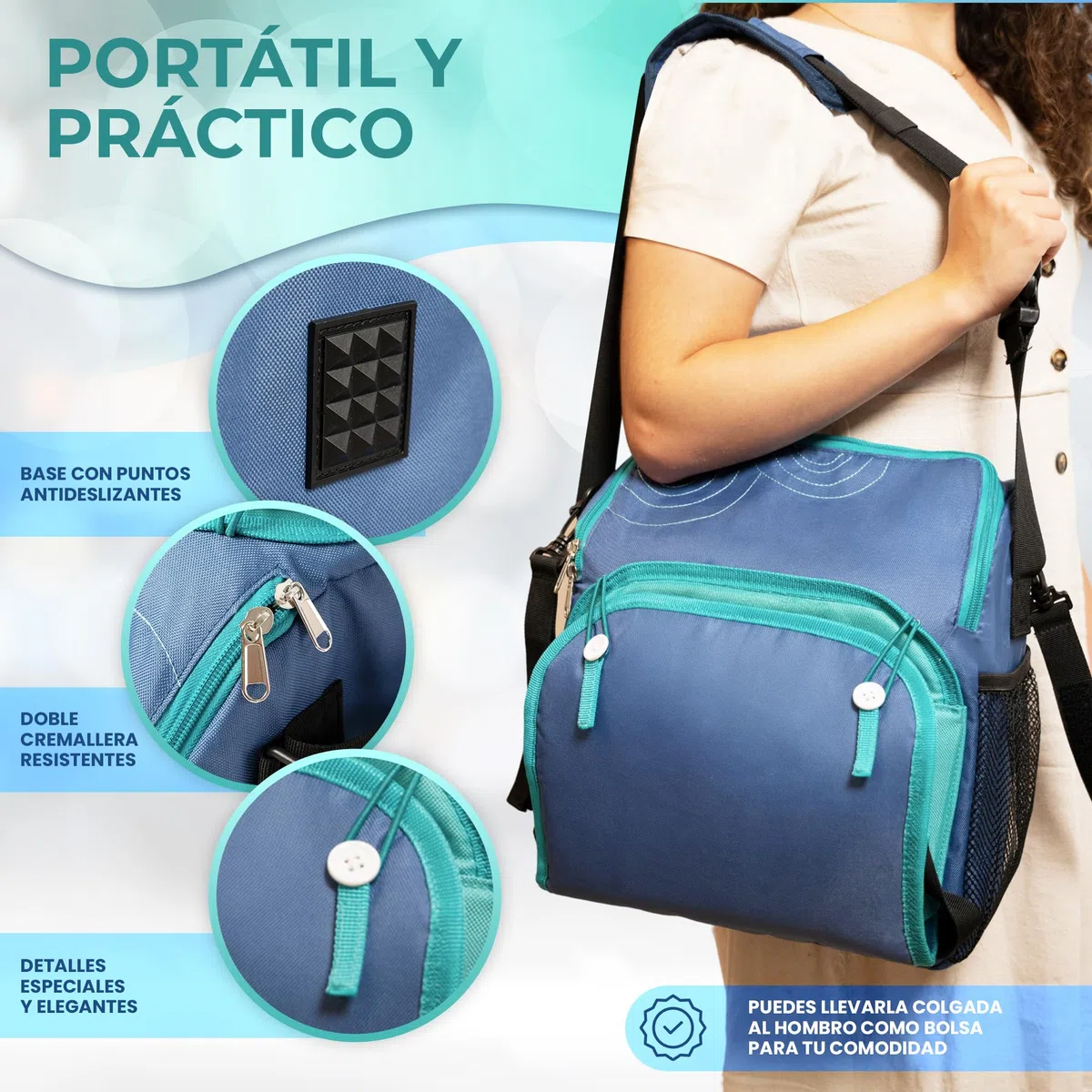 Trona Portatil Bebe con Arnés de 5 Puntos y Vaso de Aprendizaje - Alzador Silla para Niños de 6 a 36 Meses