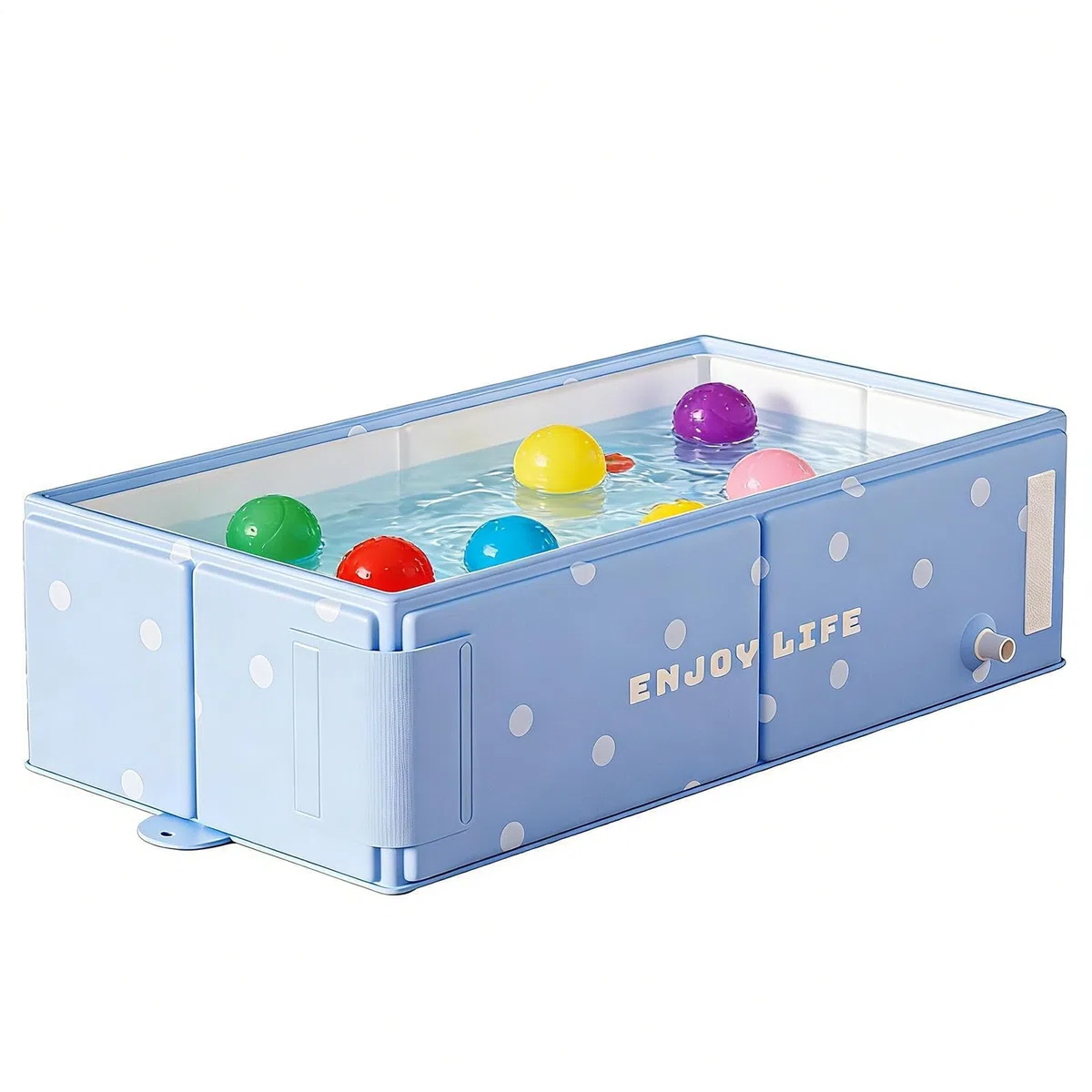Bañera Infantil - Lavabo de Baño | Bañera Plegable para Bebé para Ducha y Camping, Plato de Ducha sin Montaje para Niños 0-8 Años, Bañeřa de Viaje Portátil Playa Hotel Exterior Estable 1-Ud
