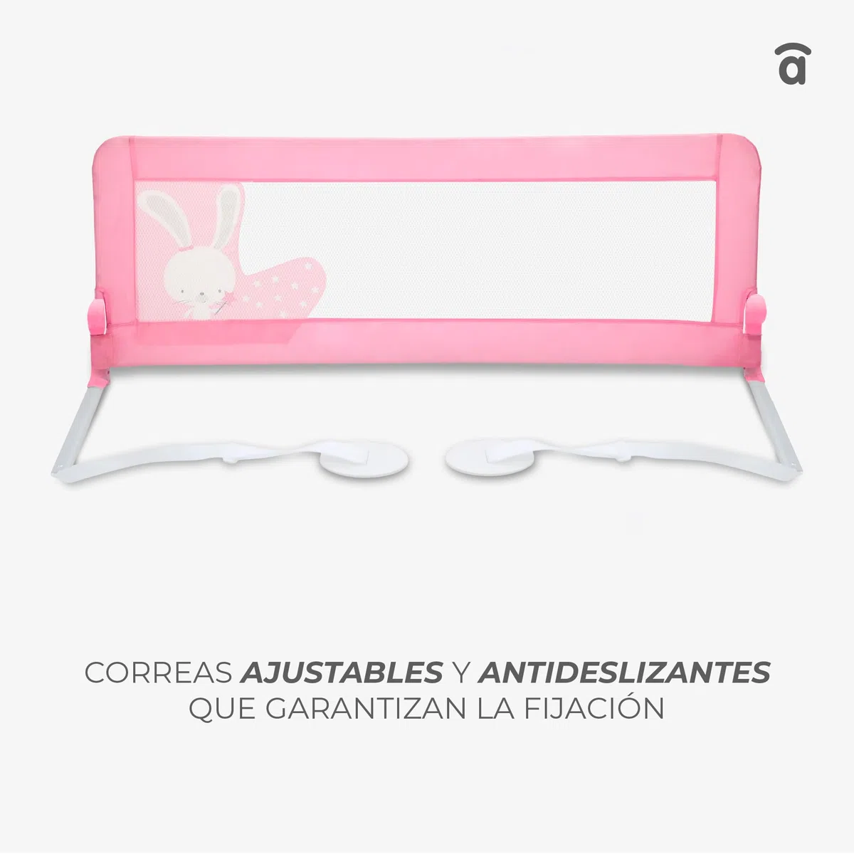 Asalvo 12661 - Barrera De Cama 2 En 1, color Blanco, 2000 g