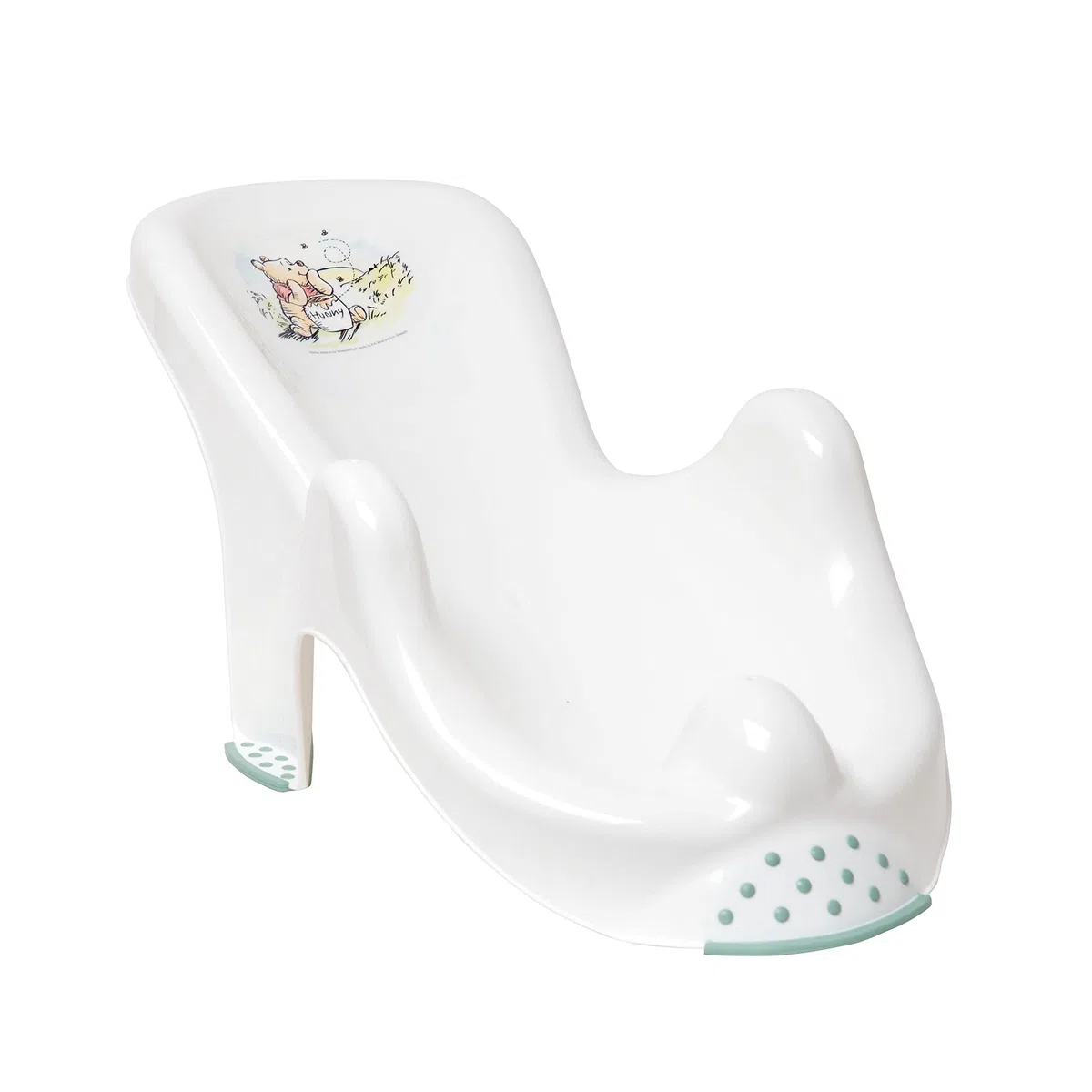 keeeper Disney Hamaca de Baño Antideslizante Winnie the Pooh, De 0 a 6 Meses aprox, Leon, Blanco