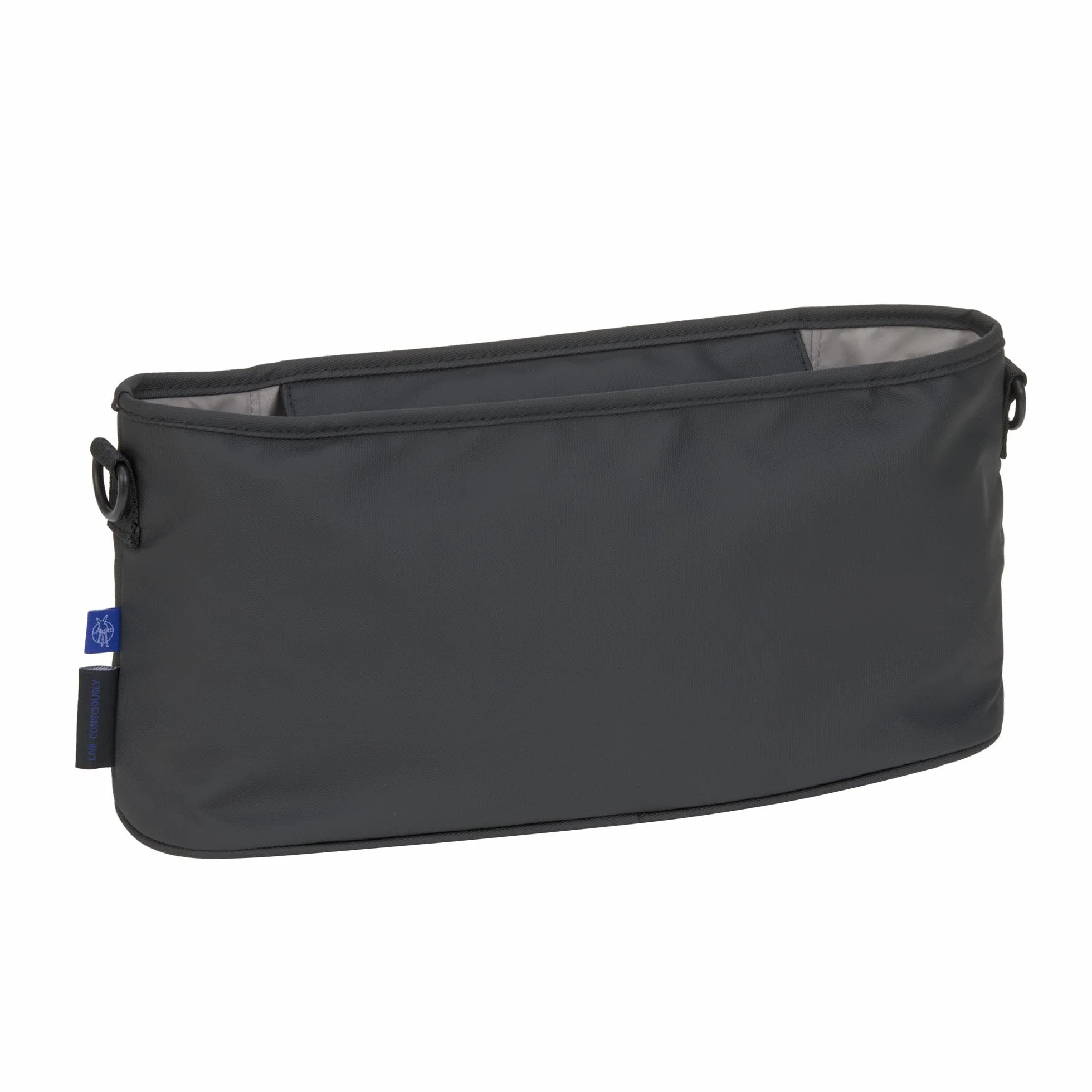 LÄSSIG Organizador para cochecito de bebé bolsa para cochecito incl. fijación/Buggy Organizer black
