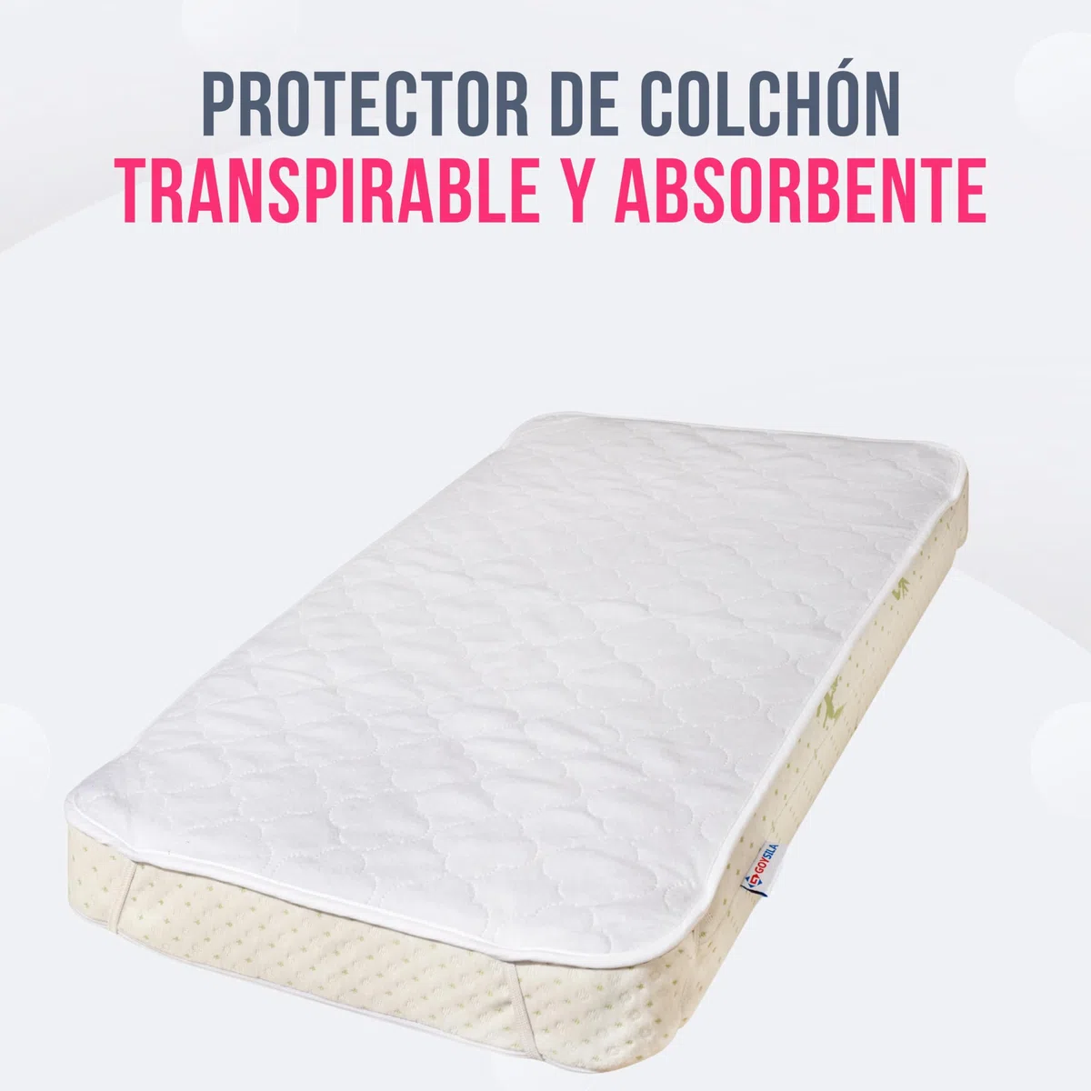 GOYSILA Sabanas Next2Me Chicco 2Piezas 100% Algodon + 1 Protector Colchón Certificado Oeko-Tex 50x83cm 2 Bajera Compatible Cuna Lullago Kinderkraft UNO Jane Babyside (Nubes)